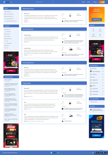 Подробнее о "ForumLab NULLED - скрипт форума"