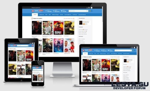 Подробнее о "Торрент Игруха (редизайн и клон) - шаблон для игр с торрента"