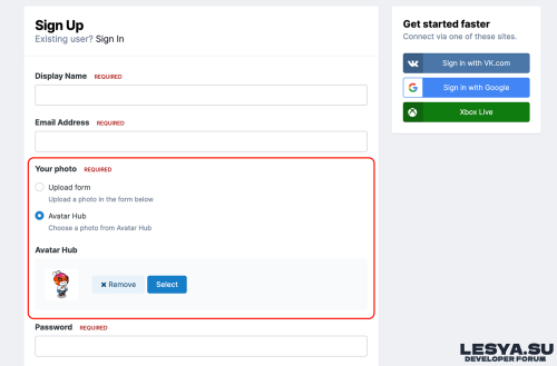 Подробнее о "Avatar Hub"