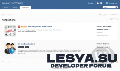 Подробнее о "Staff Applications System 1.6.0 - поиск сотрудников IPS 4"