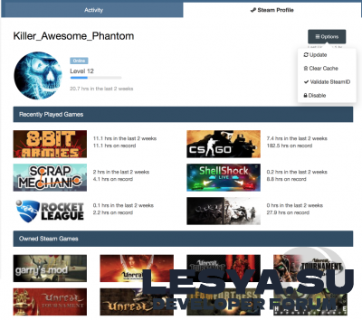 Подробнее о "Steam Profile Integration 2.1.12 - интеграция Steam IPS 4"