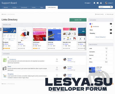 Подробнее о "Links Directory 5.5.2 - каталог ссылок IPS 4.x"