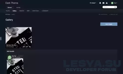 Подробнее о "Dark Theme"