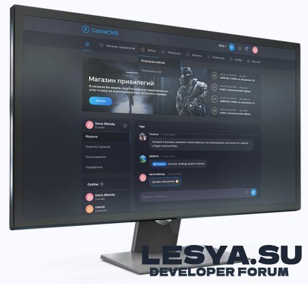 Подробнее о "GameCMS 3.634.4 | Скрипт сайта для вашего сервера и проекта! (gamecms 3.634)"