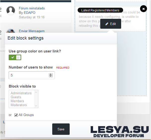 Latest Registered Members