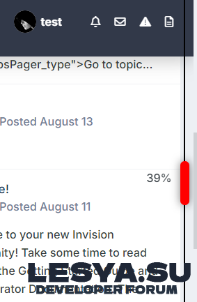 Scroll Indicator - Индикатор прокрутки страницы