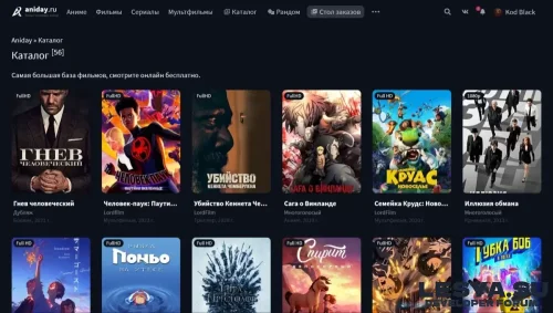 Подробнее о "Шаблон aniday"