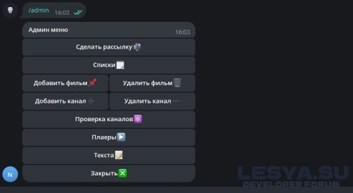 Подробнее о "Кинобот как в TikTok по коду"