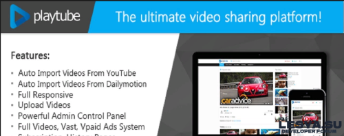 Подробнее о "Слив скрипта PlayTube"