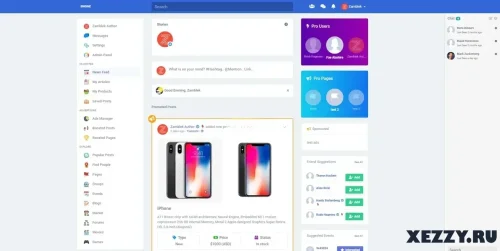 Подробнее о "Sngine - социальная сеть"